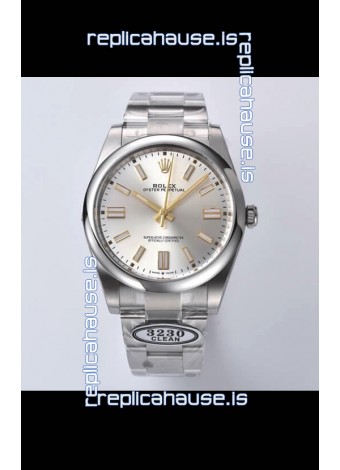 Rolex Oyster Perpetual REF#124300 36MM Cal.3230 Movement Swiss Replica Steel Dial 904L Steel 1:1 Mirror Replica Watch