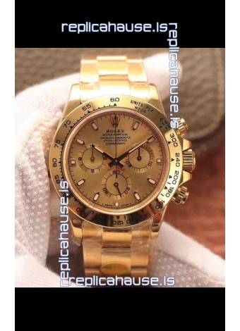 Rolex Cosmograph Daytona 116598 904L Stainless Steel 1:1 Mirror Cal.4130 Movement Watch
