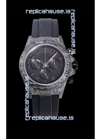 Rolex Daytona DiW Edition "All Black" Forged Cabon Casing 1:1 Mirror Replica