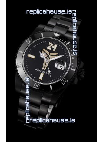 Rolex Submariner Swiss Kobe Bryant Edition Swiss Replica Watch in PVD Coated Case