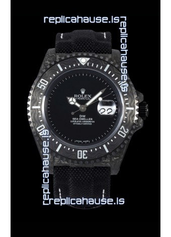 Rolex Sea-Dweller DiW Edition 43MM Carbon Bezel Swiss Replica Watch - 1:1 Mirror Replica