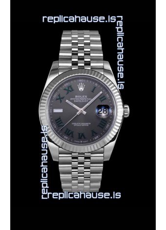 Rolex Datejust Wimbledon Cal.3235 Movement Swiss Watch - Ultimate 904L Steel 41MM