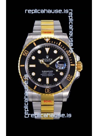 Rolex Submariner 41MM Two Tone 126613LN - Replica 1:1 Mirror - Ultimate 904L Steel Watch