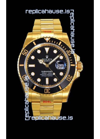 Rolex Submariner 41MM Gold 126618LN - Replica 1:1 Mirror - Ultimate 904L Steel Watch