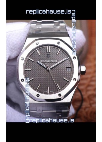 Audemars Piguet Royal Oak 41MM Grey Dial 904L Steel Grey Dial - 1:1 Mirror Replica