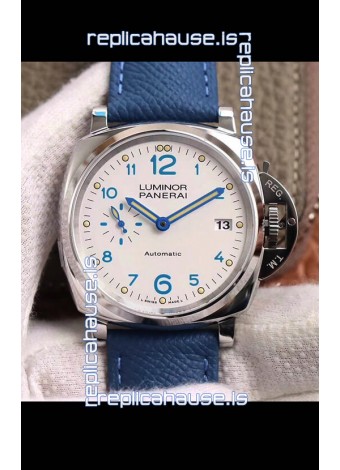 Panerai Luminor DUE PAM906 Edition 1:1 Mirror Swiss Replica Watch in Steel Casing 42MM