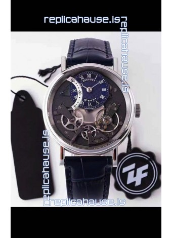 Breguet Tradition 7057BR/R9/9W6 Steel Casing Dual Tourbillon Swiss Replica Watch