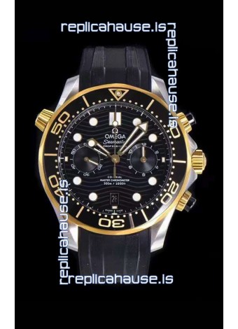 Omega Seamaster Co-Axial Master Chronometer Chronograph Yellow Gold 44MM 1:1 Mirror Replica