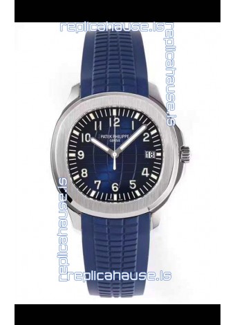 Patek Philippe Aquanaut 5168G Swiss Replica Watch Blue Dial - 1:1 Mirror Edition