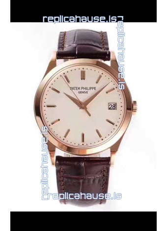 Patek Philippe 5227R-001 Calatrava Automatic White Dial with Swiss Automatic Movement