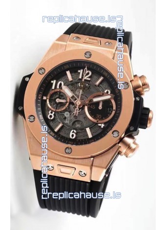 Hublot Big Bang Unico Rose Gold 1:1 Mirror Edition Swiss Replica Watch