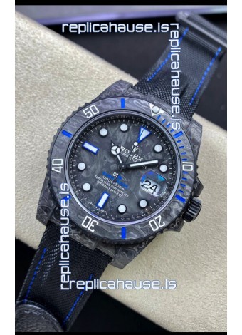 Rolex Submariner DiW Carbon Fiber Edition Swiss Replica Watch - 1:1 Mirror Replica
