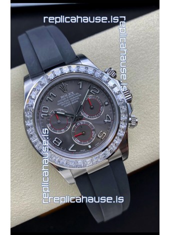 Rolex Cosmograph Daytona 116519 Grey Dial Cal.4130 Movement - 904L Steel Watch
