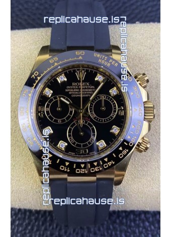 Rolex Cosmograph Daytona 116518LN Yellow Gold Original Cal.4130 Movement - 904L Steel Watch