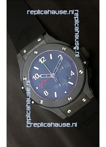 Hublot Ayrton Senna Swiss Watch in PVD Case
