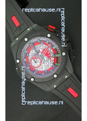 Hublot Big Bang King Power Manchester United Japanese Replica PVD Watch