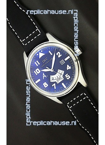 IWC Schaffhausen Japanese Replica Watch in Black Dial