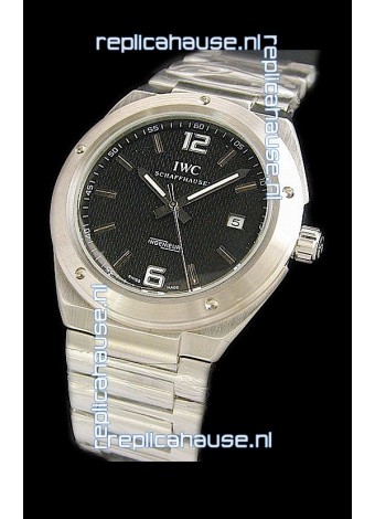 IWC Ingenieur Swiss Watch in Checked Black Dial