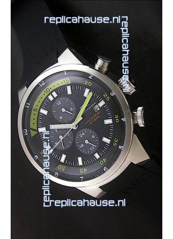 IWC Schaffhausen Cousteau Divers Japanese Replica Watch in Black