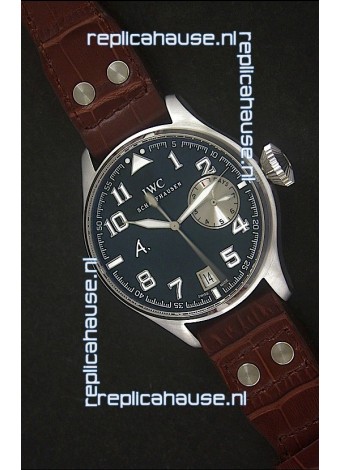 IWC Big Pilot Swiss Replica Watch in Black Dial