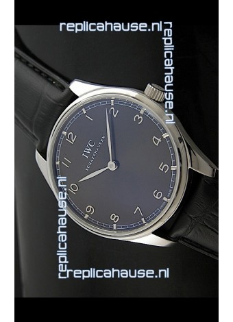 IWC Big Pilot Japanese Replica Watch in Black Dial