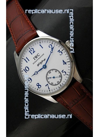 IWC FA Jones Siwss Swiss Replica Watch in White Dial