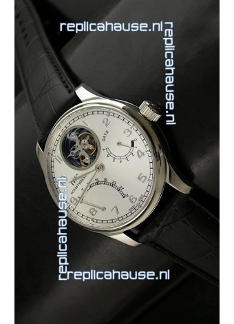 IWC Portugese Mystere Tourbillon Swiss Replica Watch in White 