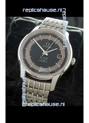 Omega De Ville Hour Vision Watch in Stainless Steel