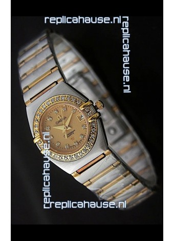 Omega Constellation Ladies Watch in Rose Gold