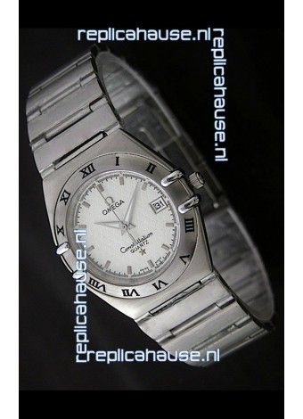 Omega Constellation Quartz in White Dial