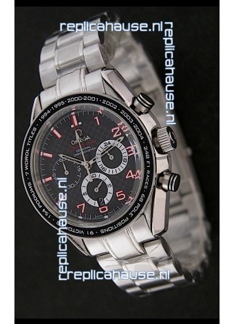 Omega SpeedMaster Quartz in Black Dial