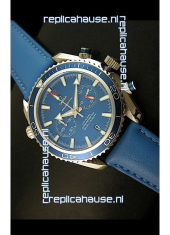 Omega Seamaster The Planet Ocean Japanese Replica Watch in Blue