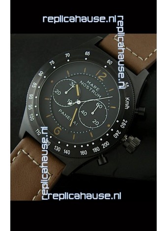 Radiomir Panerai Mare Nostrum Japanese PVD Automatic Watch