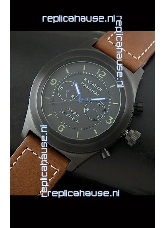 Radiomir Panerai Mare Nostrum Japanese PVD Automatic Watch