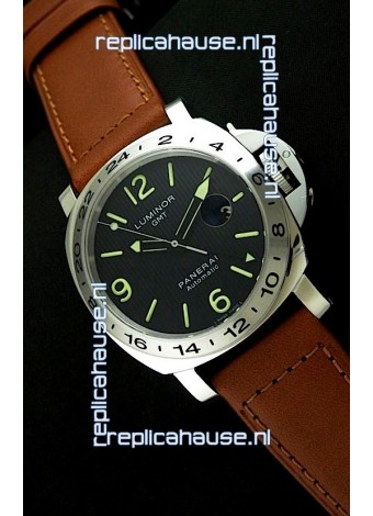 Panerai PAM029M Luminor GMT Swiss Watch - 1:1 Ultimate Mirror Replica