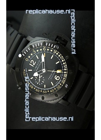 Panerai Luminor Submersible PAM193 Japanese Replica Watch Black Dial