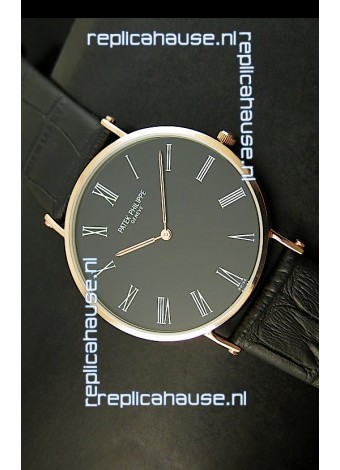 Patek Philippe Calatrava Ulta-Thin Japanese Replica Watch - 4MM Thick