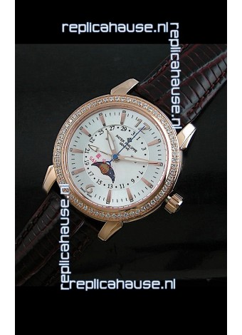 Patek Philippe Mens Grand Complications Japanese Watch in Rose Gold Casing