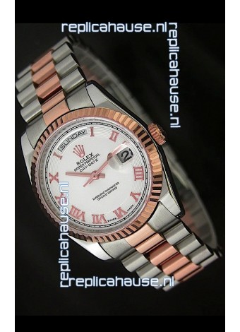 Rolex Day Date Japanese Replica Rose Gold Watch