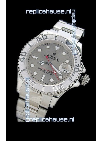Rolex Yachtmaster Swiss Replica Watch in Silver Dial
