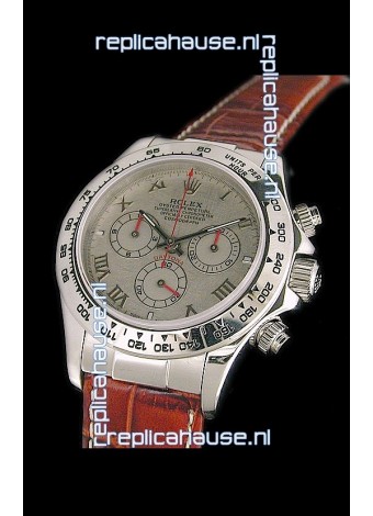 Rolex Oyster Cosmograph Swiss Replica Watch in Meteorite Grey Dial