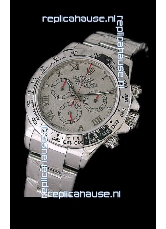 Rolex Oyster Cosmograph Swiss Replica Watch in Steel Strap