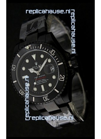 Rolex Submariner Pro Hunter Swiss PVD Watch in Ceramic Bezel