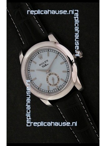 Rolex Cellini Japanese Replica Silver Watch