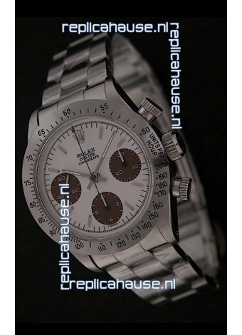 Rolex Oyster Cosmograph Swiss Replica Watch in White Dial