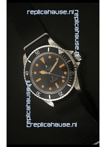 Rolex Vintage Submariner Swiss Replica Watch in Orange Markers
