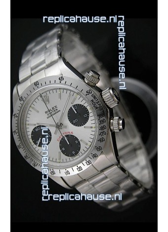 Rolex Oyster Cosmograph Swiss Replica Watch in White Dial