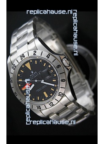 Rolex Explorer II Swiss Watch Vintage Style Dial