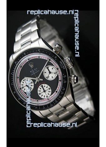 Rolex Oyster Cosmograph Swiss Replica Watch in Black Dial