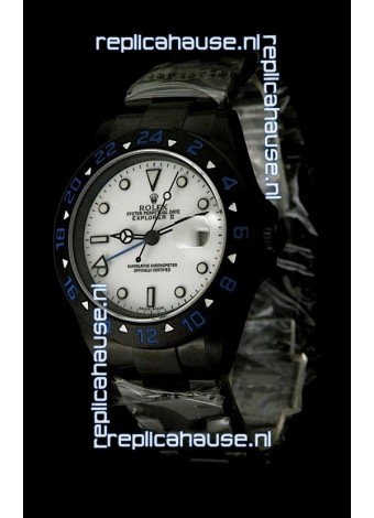 Rolex Project X Explorer II Japanese Replica PVD Watch